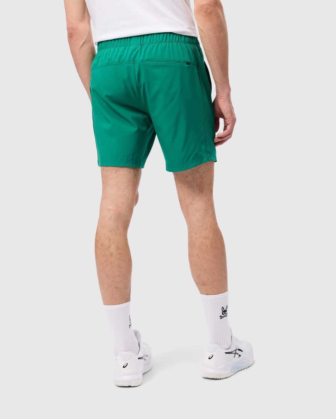 Short Psycho Bunny Courtside Sport Track Short Vert Homme | HGK-72296321